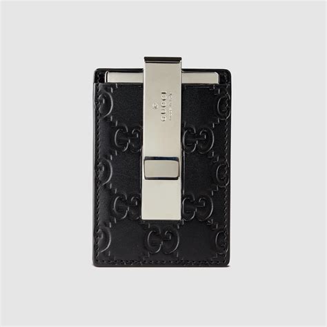 geldscheinklammer gucci|gucci gg money clip wallet.